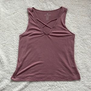 American Eagle soft & sexy sueded tank top